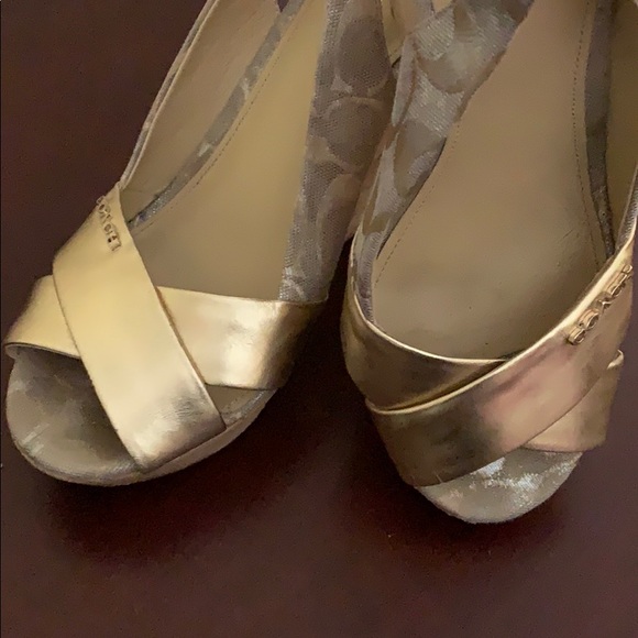 Coach wedge sandals - Picture 6 of 8
